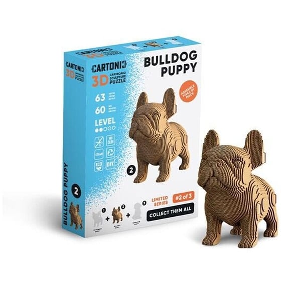 Cartonic 3D Puzzle Eco Μπουλντόγκ