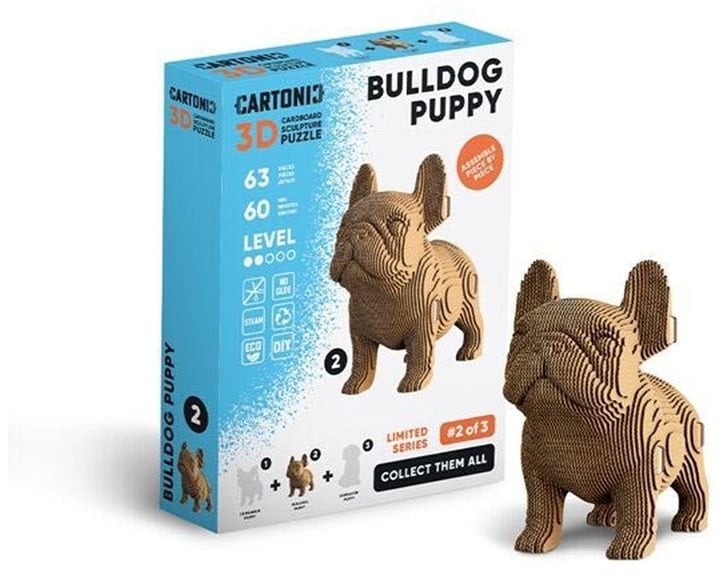 Cartonic 3D Puzzle Eco Μπουλντόγκ