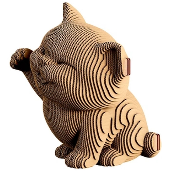 Cartonic 3D Puzzle Eco Γατάκι Παίζει