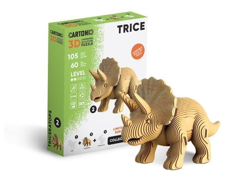 Cartonic 3D Puzzle Eco Τρικεράτωψ