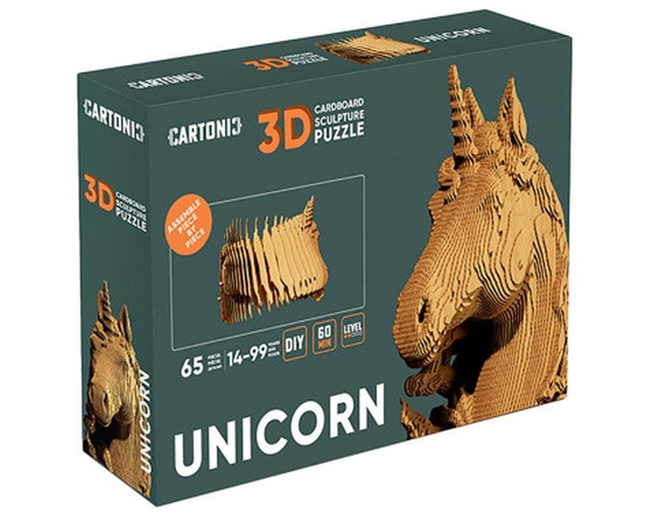 Cartonic 3D Puzzle Eco Unicorn