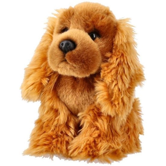 Ozzo Λούτρινο Καφέ Σκυλάκι Cocker Spaniel 18cm