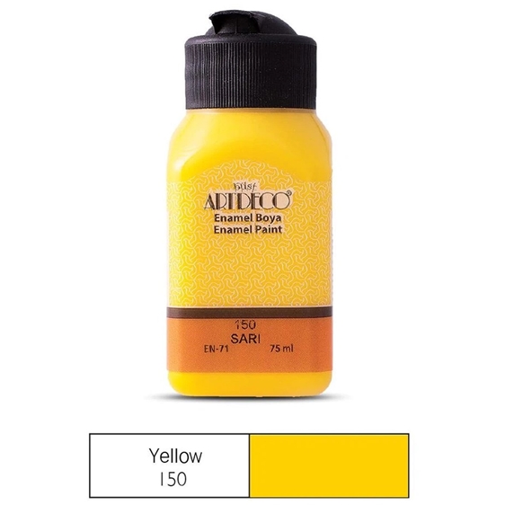 Artdeco 75 ml Ακρυλικό για Γυαλί/Κεραμικό Yellow 150