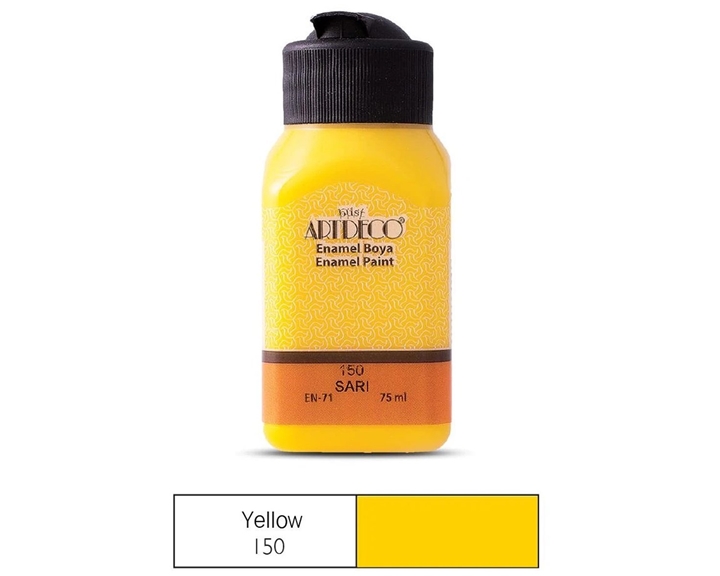 Artdeco 75 ml Ακρυλικό για Γυαλί/Κεραμικό Yellow 150