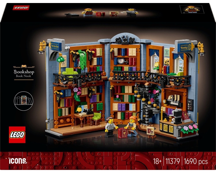 LEGO Icons Βιβλιοπωλείο: Βιβλιοστάτης 11379