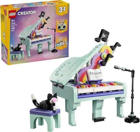LEGO Creator Expert 3-in-1 Music Decor Piano With Cat 31392