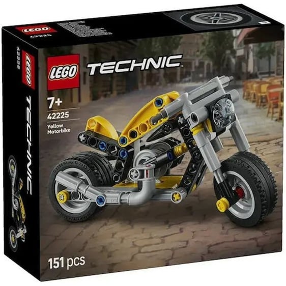 LEGO Technic Κίτρινη Μοτοσικλέτα 42225