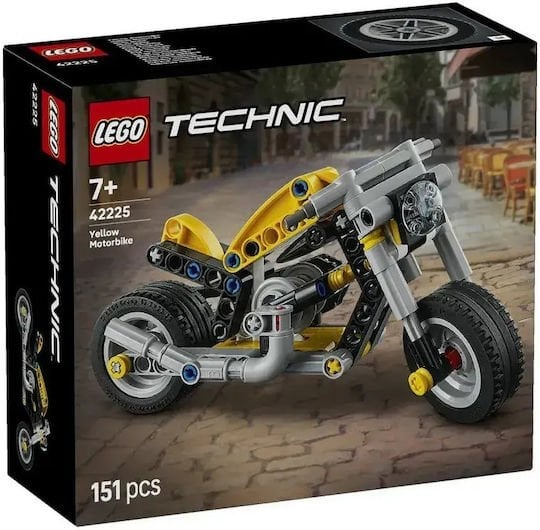 LEGO Technic Κίτρινη Μοτοσικλέτα 42225
