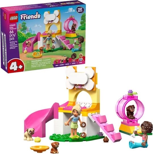 LEGO Friends Παιχνιδότοπος Κουταβιών 42665