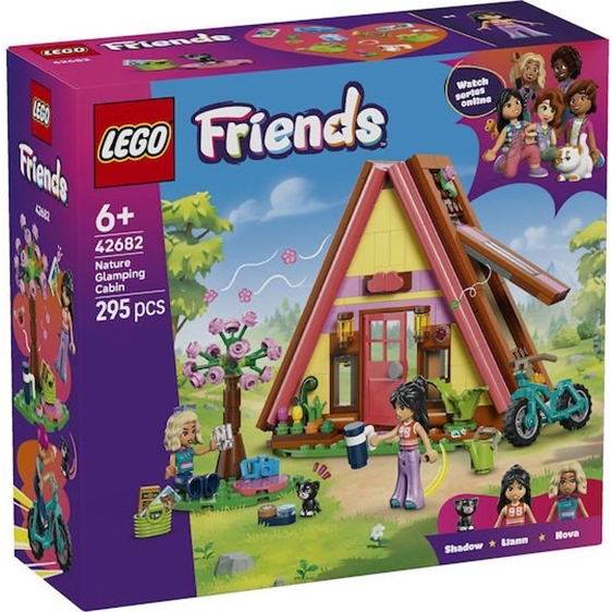 LEGO Friends Σπιτάκι για Κάμπινγκ στη Φύση με Χλιδή 42682