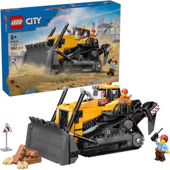 LEGO City Κίτρινη Μπουλντόζα 60466