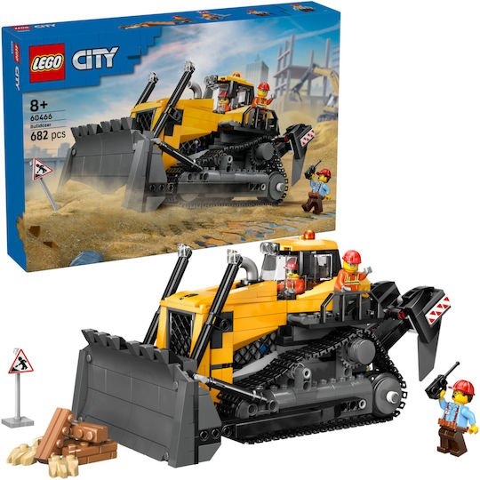 LEGO City Κίτρινη Μπουλντόζα 60466