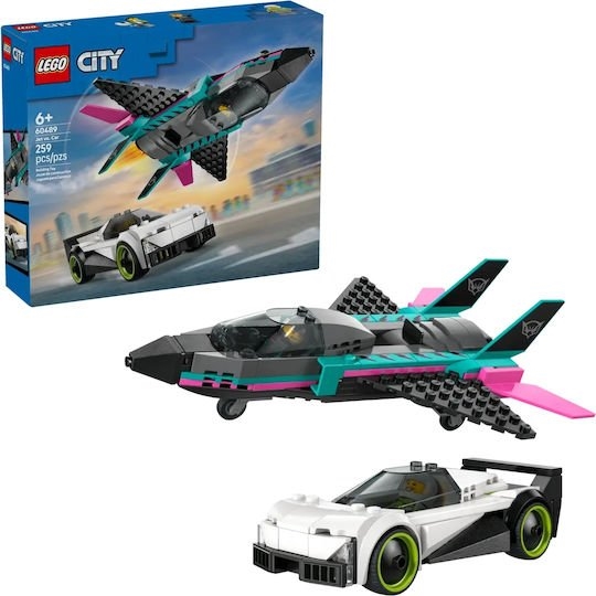 LEGO City Τζετ vs. Αυτοκίνητο 60489