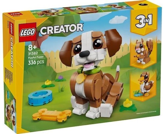 LEGO Creator Χαριτωμένα Ζώα: Παιχνιδιάρικο Κουτάβι 31382