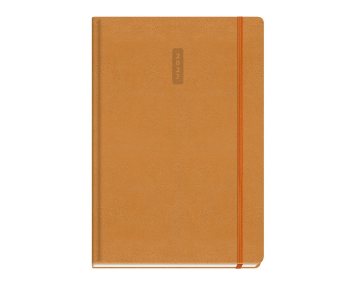 Ημερολόγιο Ημερήσιο 16.6x23.8  με λάστιχο Eternity Orange