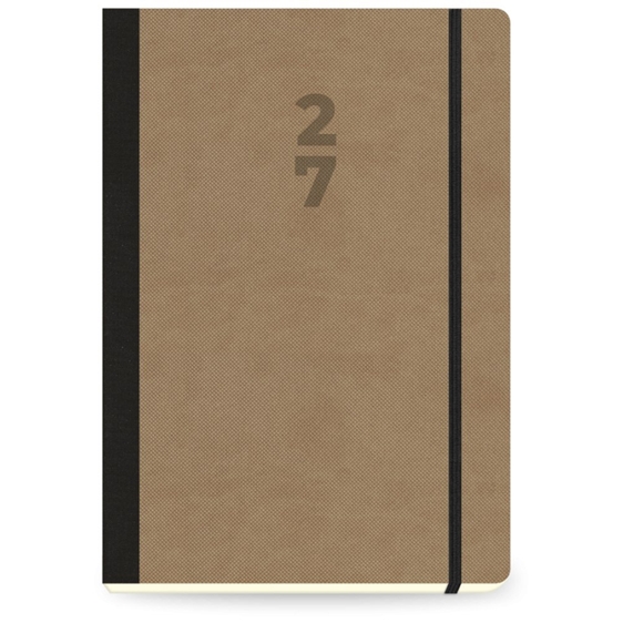 Ημερολόγιο Ημερήσιο 16.5x23.5  με λάστιχο Adventure Camel