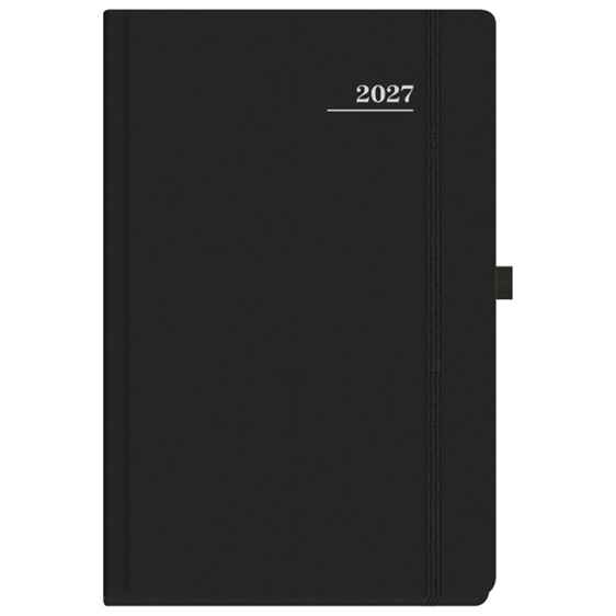 Ημερολόγιο Ημερήσιο Lumina 13.8x20.4 Black