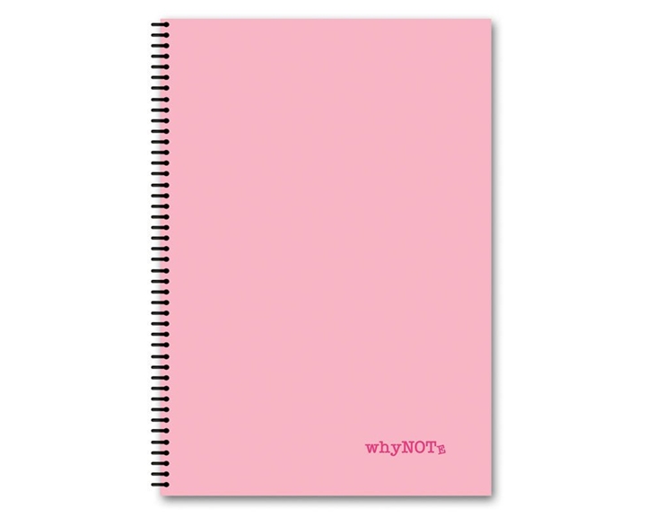Whynote Τετράδιο Σπιράλ B5 4θεμ.120φυλ. Pastel