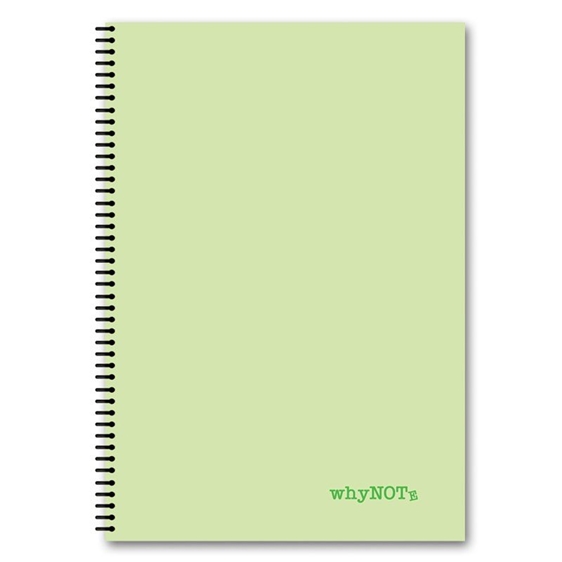 Whynote Τετράδιο Σπιράλ B5 4θεμ.120φυλ. Pastel