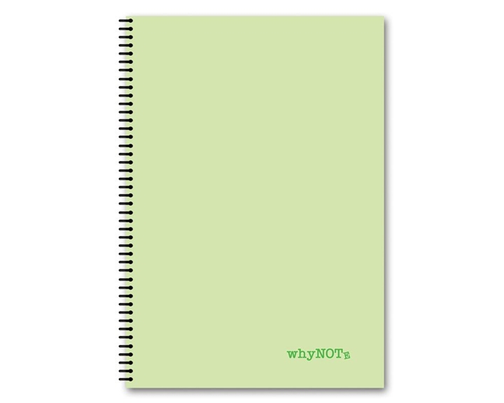 Whynote Τετράδιο Σπιράλ B5 4θεμ.120φυλ. Pastel