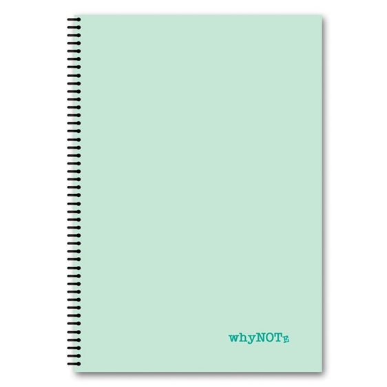 Whynote Τετράδιο Σπιράλ B5 4θεμ.120φυλ. Pastel