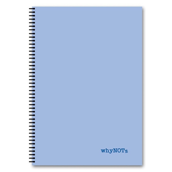 Whynote Τετράδιο Σπιράλ B5 4θεμ.120φυλ. Pastel