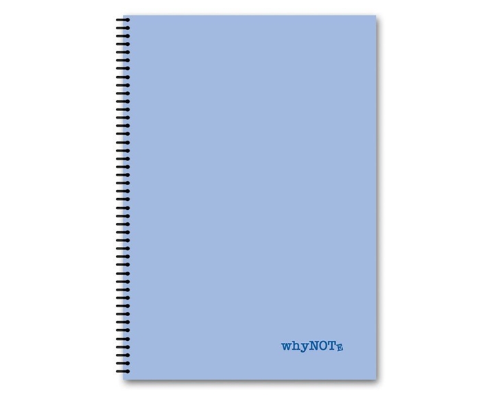 Whynote Τετράδιο Σπιράλ B5 4θεμ.120φυλ. Pastel