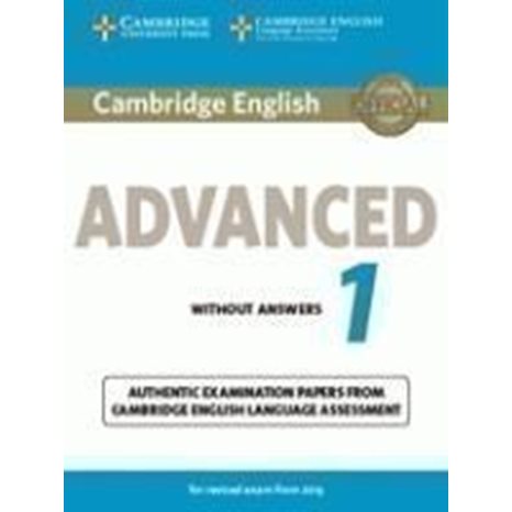 Cambridge Certificate In Advanced English 1 Sb Wo/a N/e