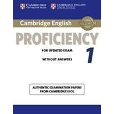 Cambridge Certificate Of Proficiency In English 1 Sb Wo/a N/e 2012 Updated