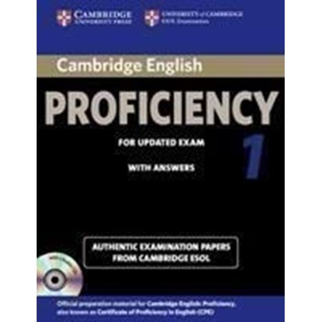 Cambridge Certificate Of Proficiency In English 1 Self Study Pack (+ 2 Cd) N/e 2012 Updated