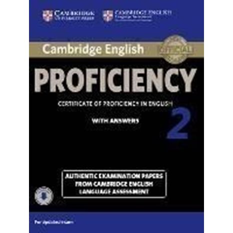 Cambridge Certificate Of Proficiency In English 2 Self Study Pack (+ 2 Cd) N/e 2014 Updated