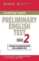 CAMBRIDGE PRELIMINARY ENGLISH TEST 2 SB