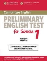 CAMBRIDGE PRELIMINARY ENGLISH TEST FOR SCHOOLS 1 SB