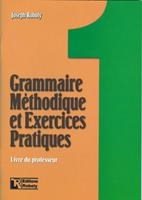 Grammaire Methodique De Francais Et Exercices Pratiques 1 Professeur