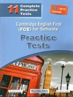 Cambridge English First (fce) For Schools Practice Tests , New 2015 Format