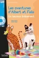 LFF A1 : LES AVENTURES D'ALBERT ET FOLIO-UN HEUREUX EVENEMENT (+ CD AUDIO MP3)